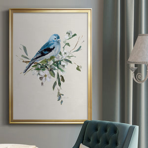 Bluebird Happy I Premium Framed Print - Ready to Hang