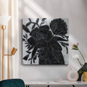Chalkboard Garden II-Premium Gallery Wrapped Canvas - Ready to Hang