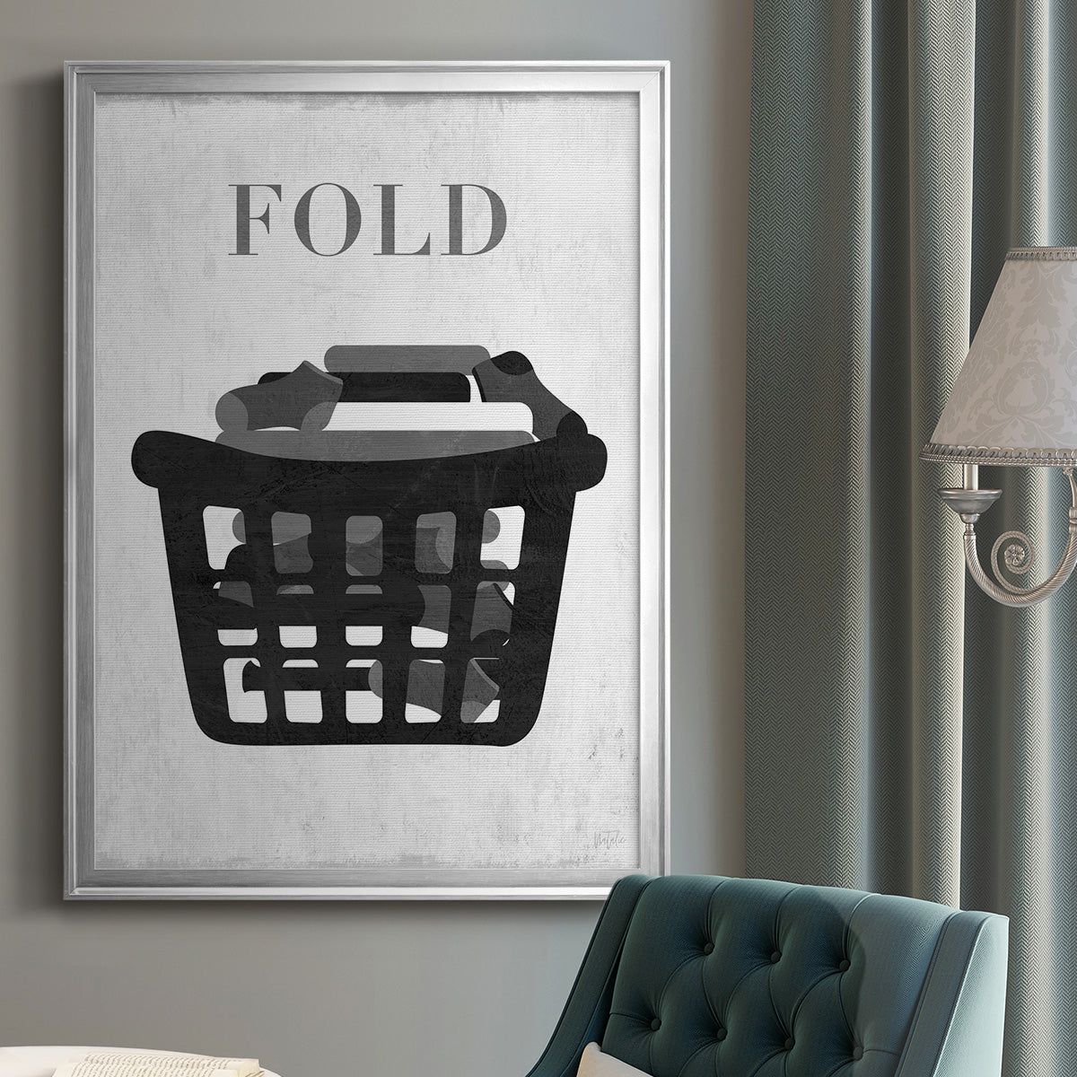 Fold Premium Framed Print - Ready to Hang