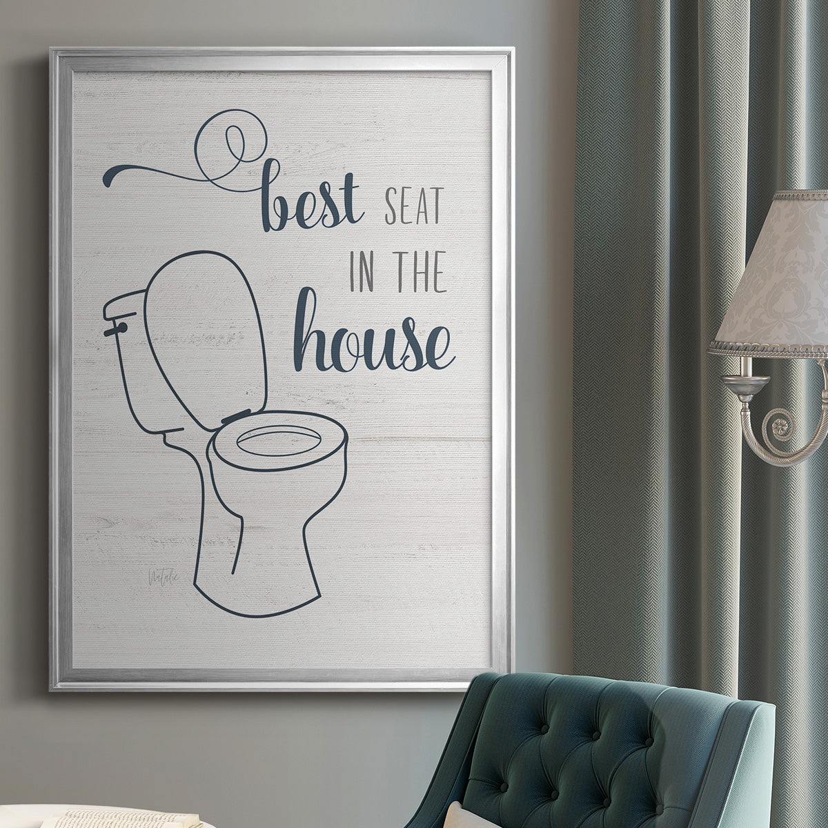 Best Seat Premium Framed Print - Ready to Hang