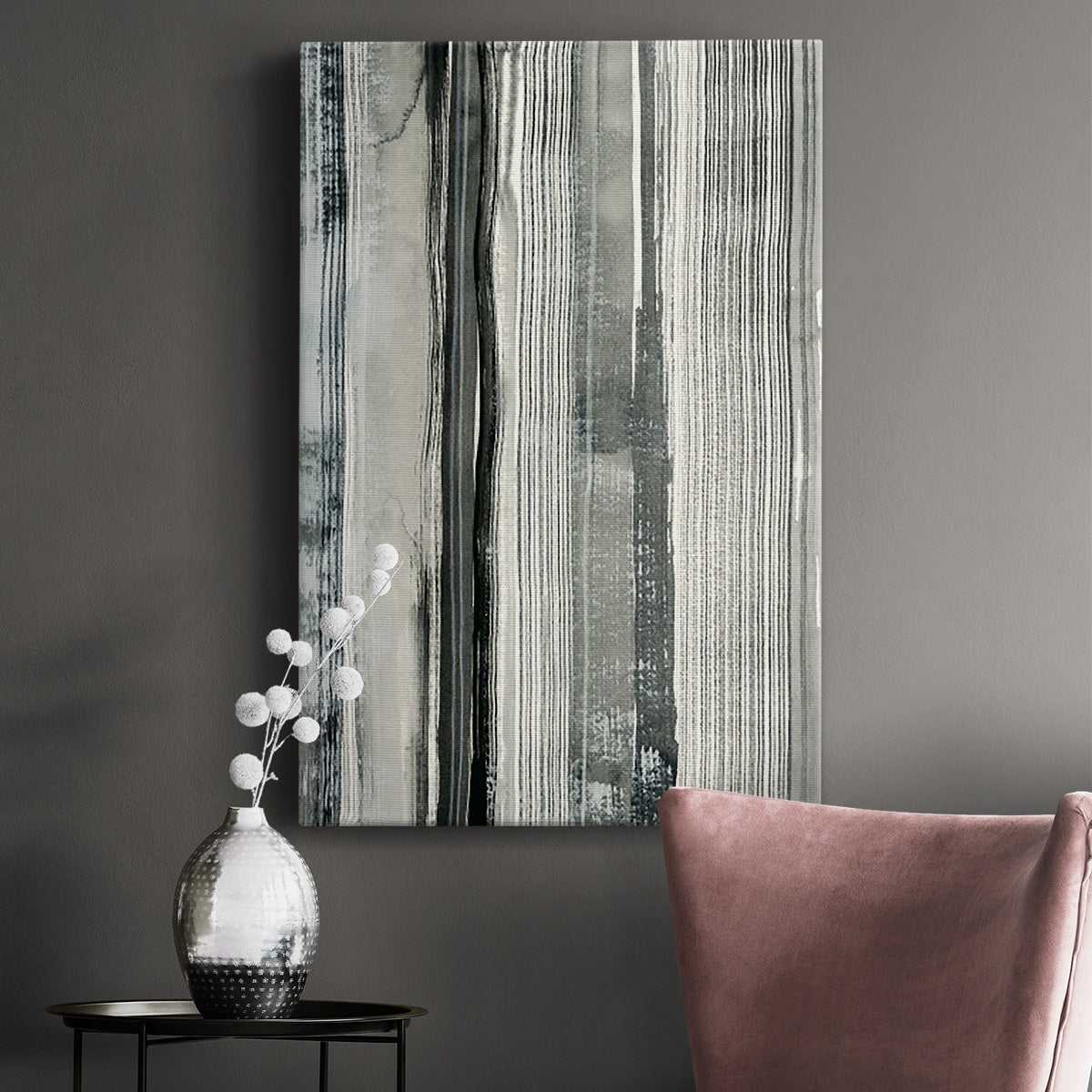 Differing Parallels II Premium Gallery Wrapped Canvas - Ready to Hang