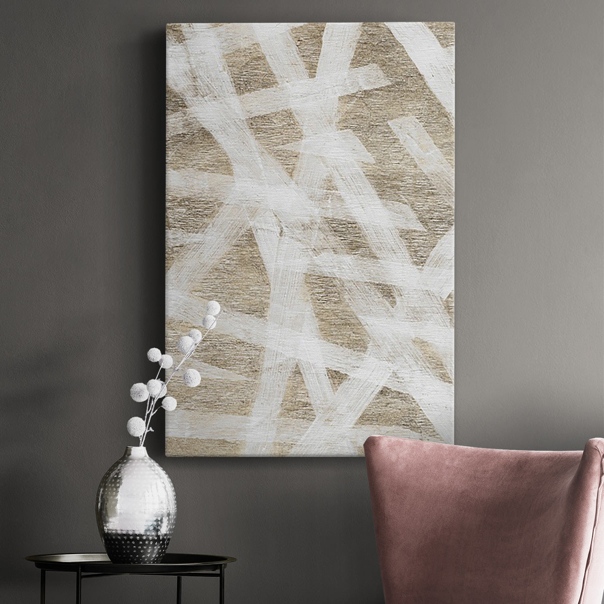Splinters Premium Gallery Wrapped Canvas - Ready to Hang