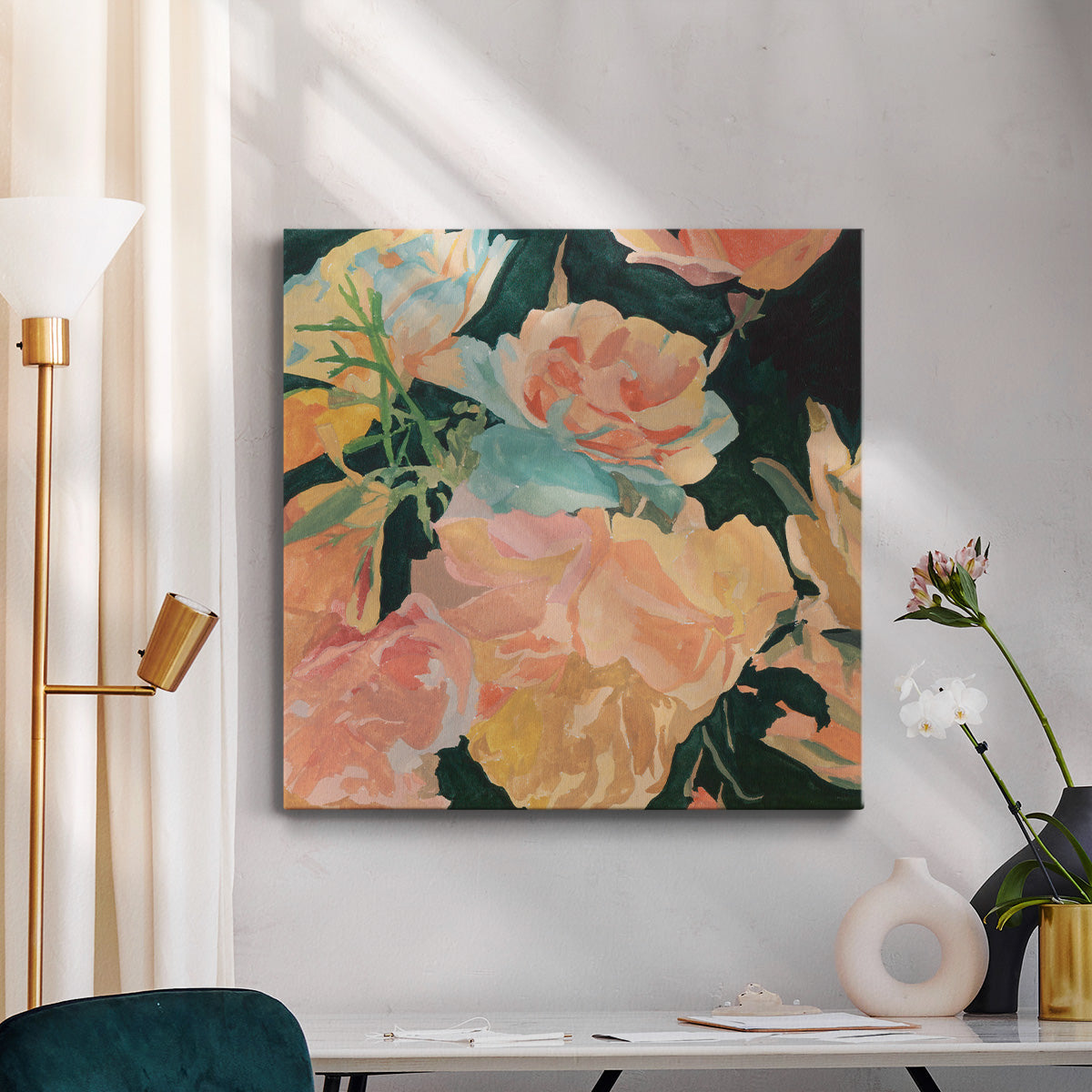 Summer Glory I-Premium Gallery Wrapped Canvas - Ready to Hang