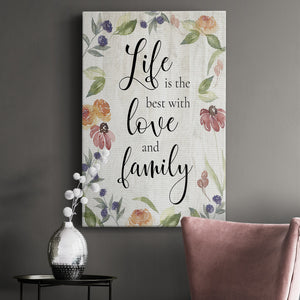 Life is the Best Premium Gallery Wrapped Canvas - Ready to Hang