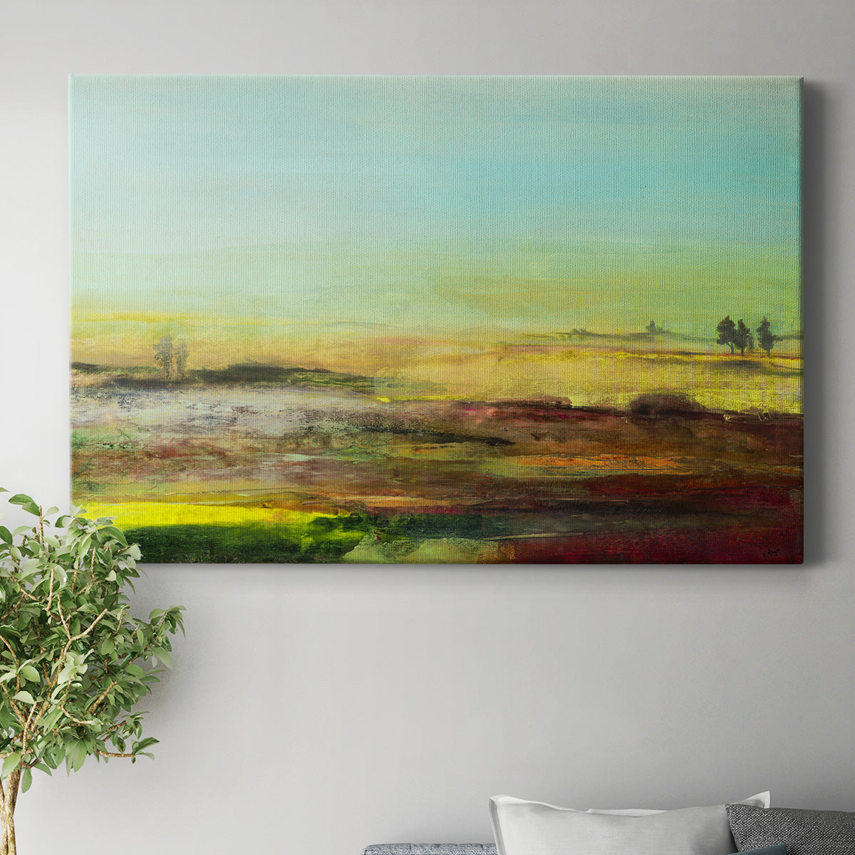 ETHEREAL LANDSCAPE I Premium Gallery Wrapped Canvas - Ready to Hang