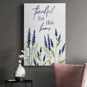 Thankful for this Home Premium Gallery Wrapped Canvas - Ready to Hang