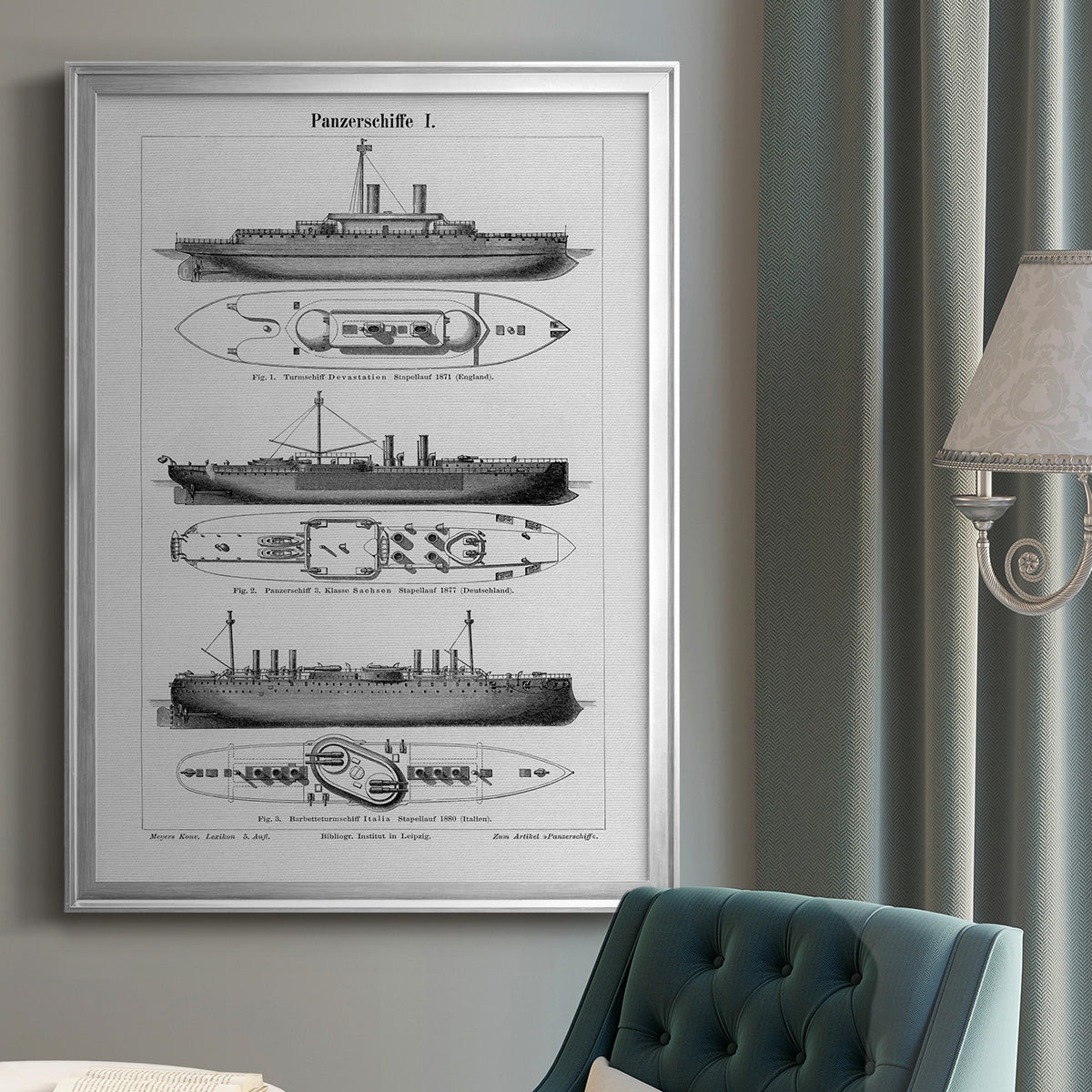 Industrial Ship Premium Framed Print - Ready to Hang