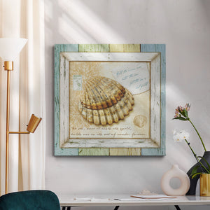Sea Treasures V-Premium Gallery Wrapped Canvas - Ready to Hang