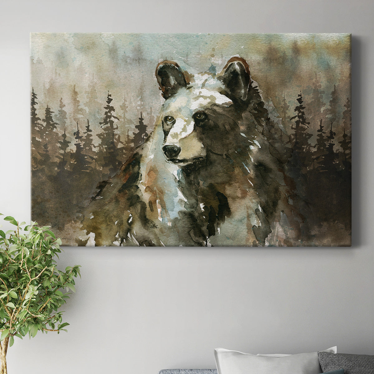 Lodge Twilight II Premium Gallery Wrapped Canvas - Ready to Hang