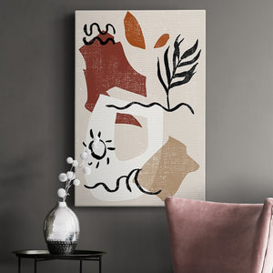 Soft Palms IV Premium Gallery Wrapped Canvas - Ready to Hang