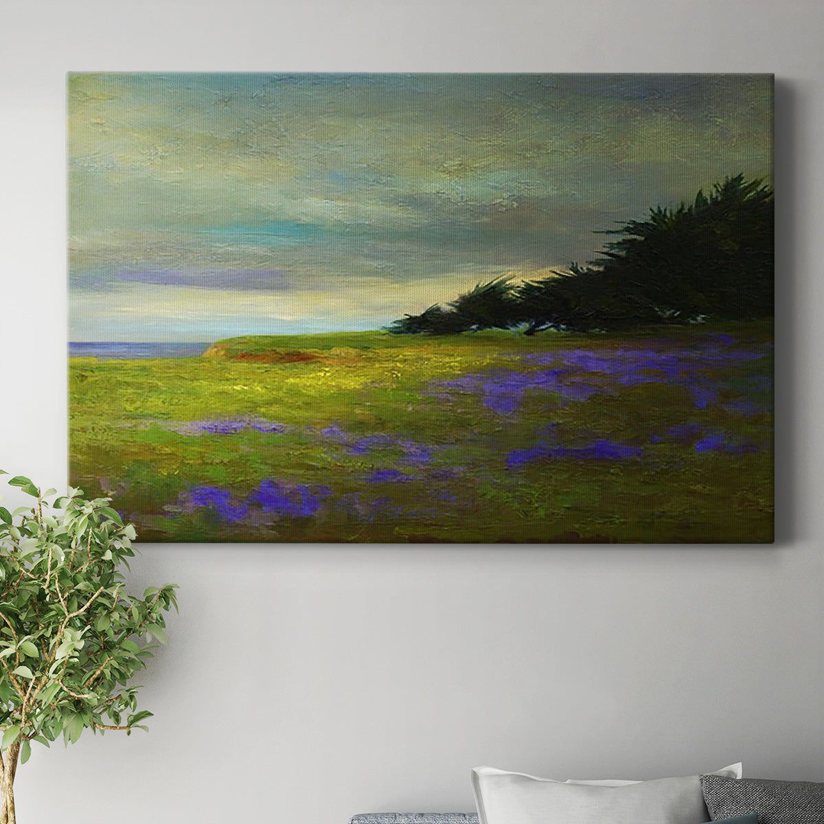 Coastal Views VI Premium Gallery Wrapped Canvas - Ready to Hang