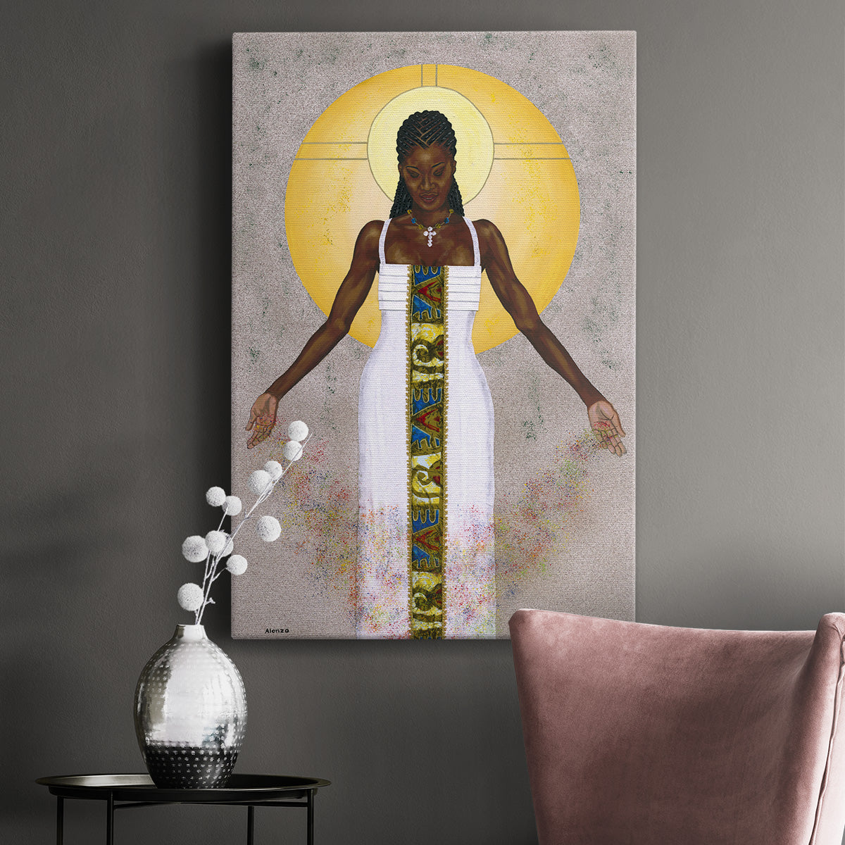 Her Peace Premium Gallery Wrapped Canvas - Ready to Hang