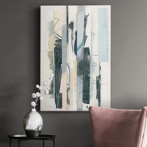 Paper Strata I Premium Gallery Wrapped Canvas - Ready to Hang