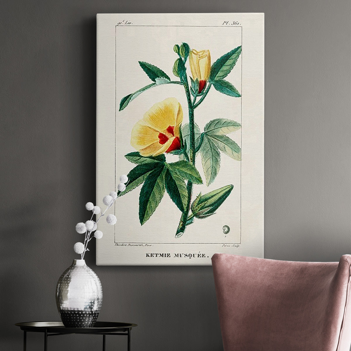 Turpin Tropical Botanicals VI Premium Gallery Wrapped Canvas - Ready to Hang