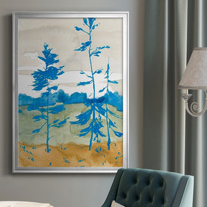 Cerulean Spruce II Premium Framed Print - Ready to Hang