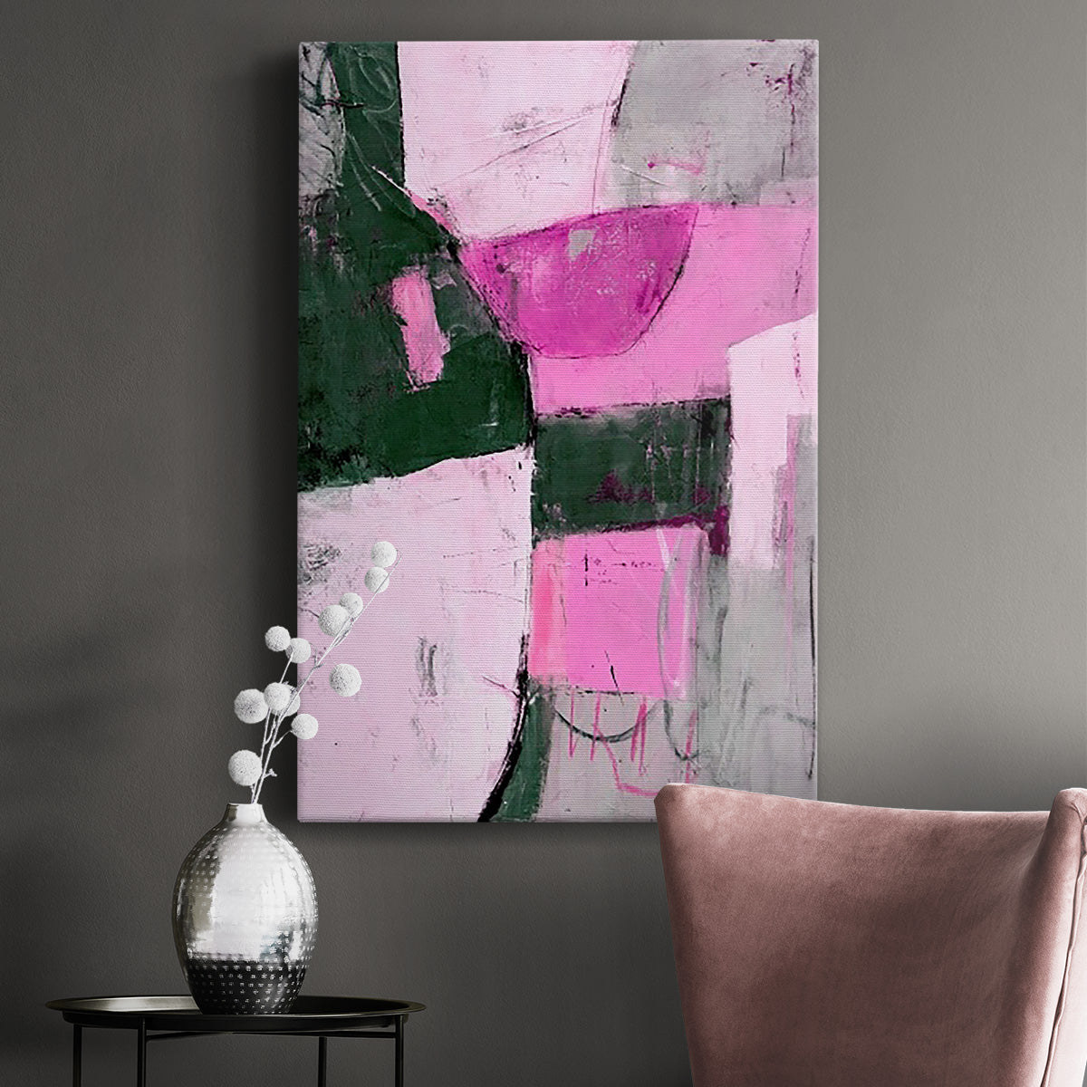 Party Mixer I Premium Gallery Wrapped Canvas - Ready to Hang