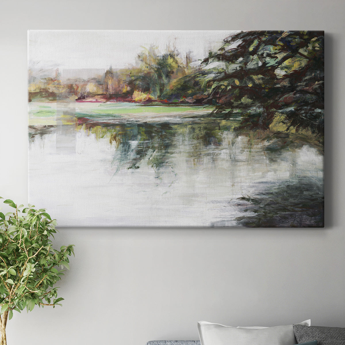 Upon Reflection Premium Gallery Wrapped Canvas - Ready to Hang