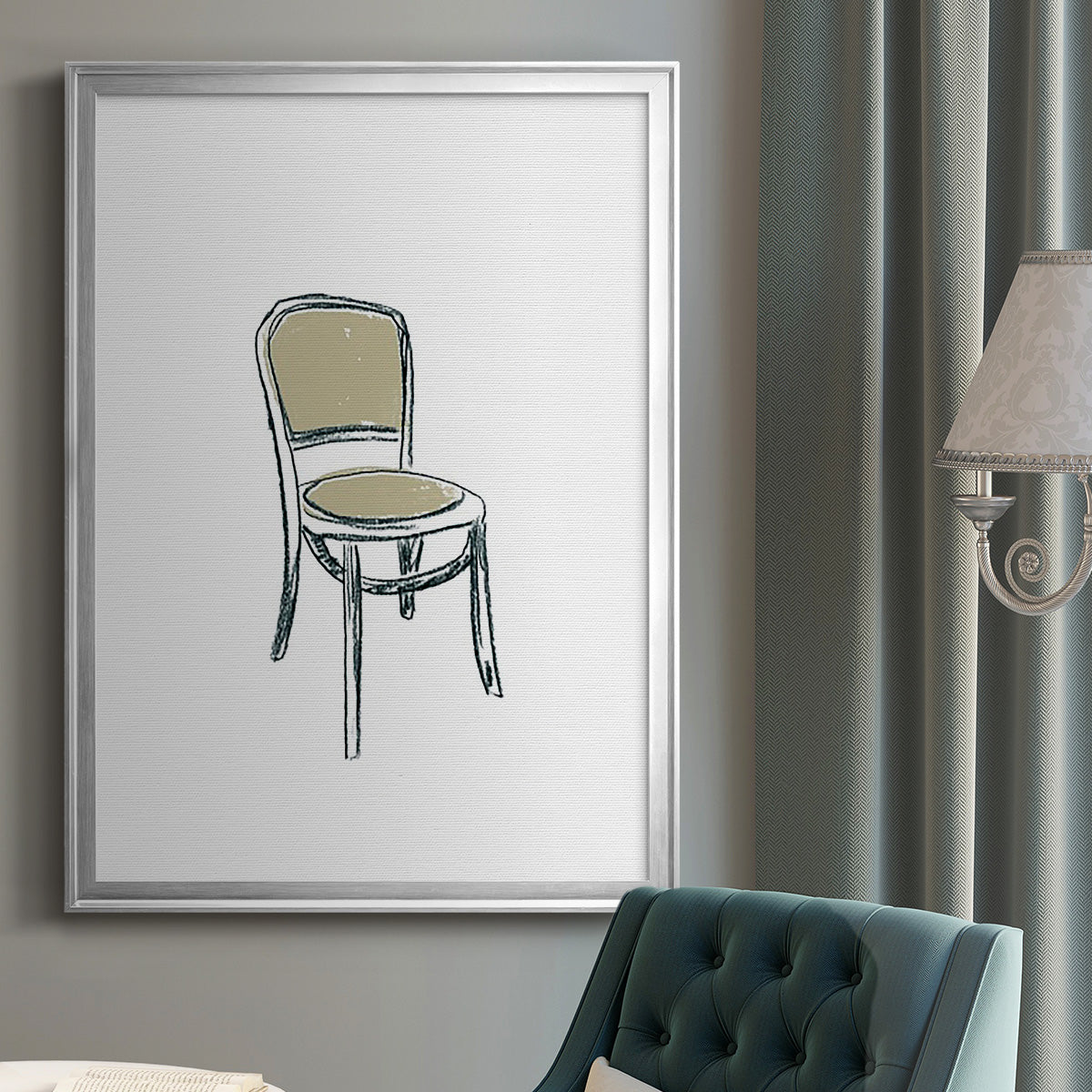 Take a Seat XI Premium Framed Print - Ready to Hang