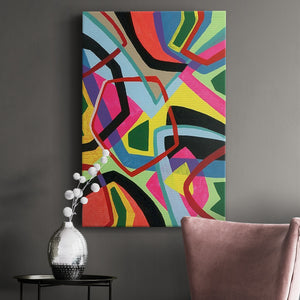 Bold Shape Shift II Premium Gallery Wrapped Canvas - Ready to Hang