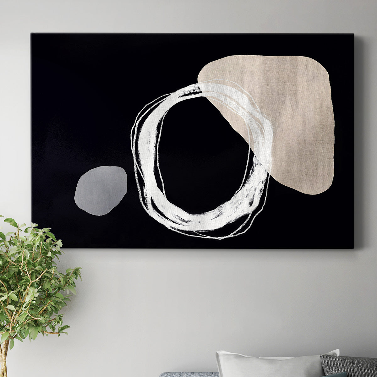 Simply Stated III Premium Gallery Wrapped Canvas - Ready to Hang