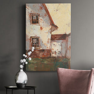 Sunlit Barn I Premium Gallery Wrapped Canvas - Ready to Hang