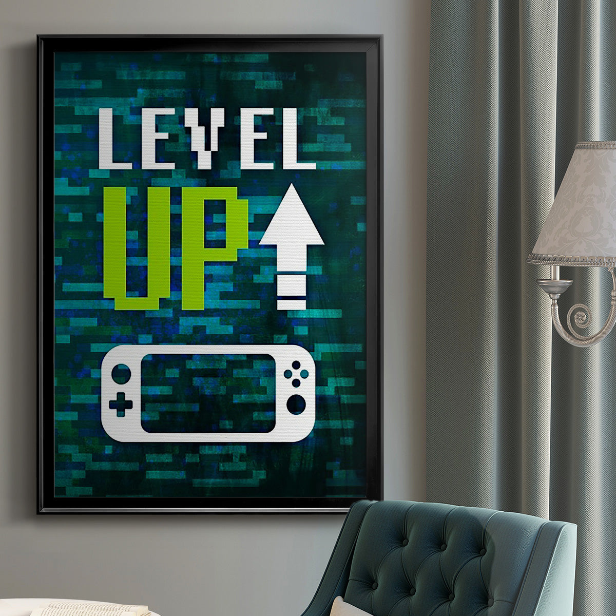 It's Game On III Premium Framed Print - Ready to Hang