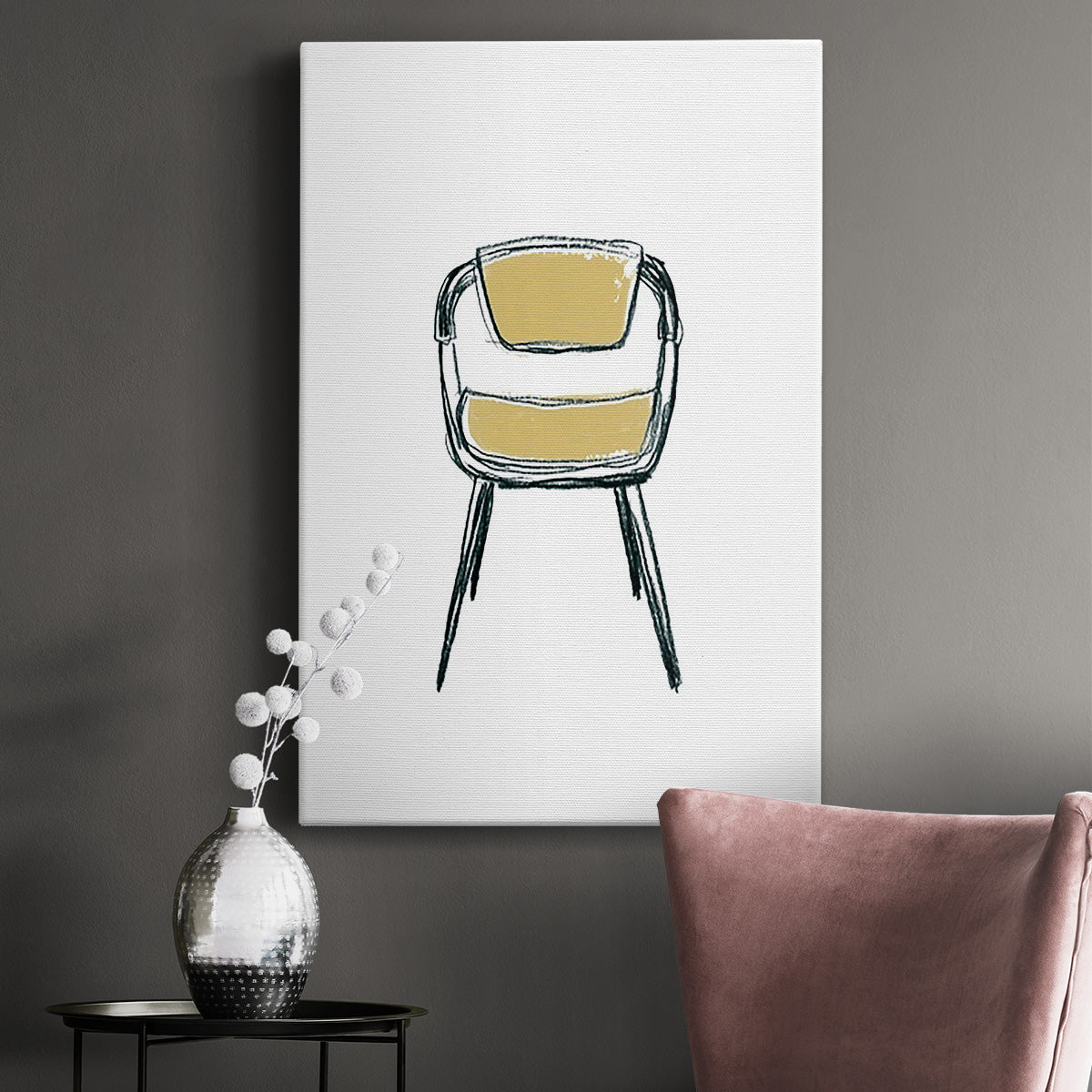Take a Seat II Premium Gallery Wrapped Canvas - Ready to Hang