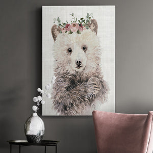 Dressy Cub Premium Gallery Wrapped Canvas - Ready to Hang