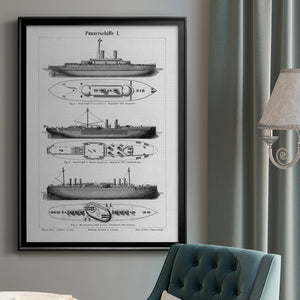 Industrial Ship Premium Framed Print - Ready to Hang