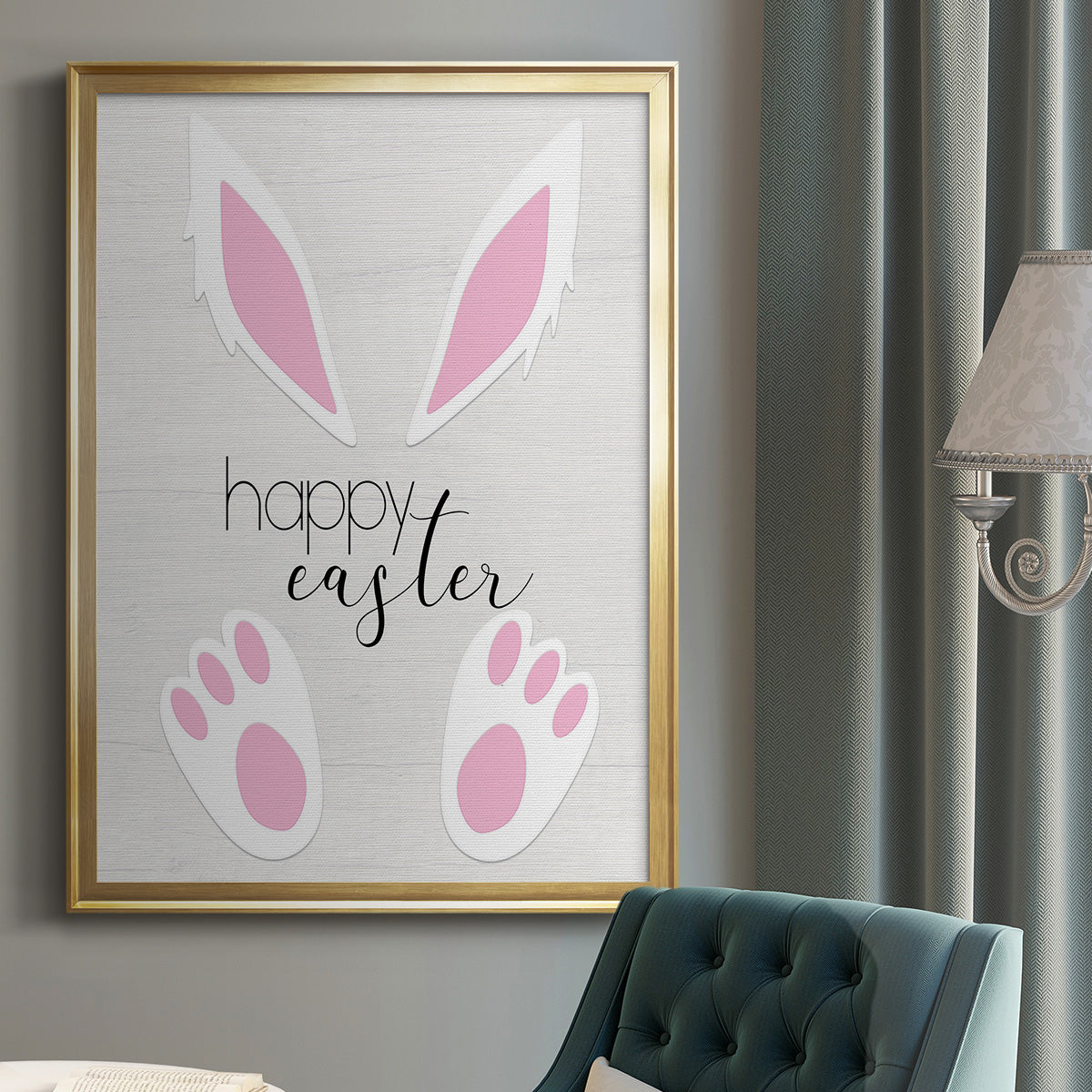 Happy Easter-Premium Framed Print - Ready to Hang