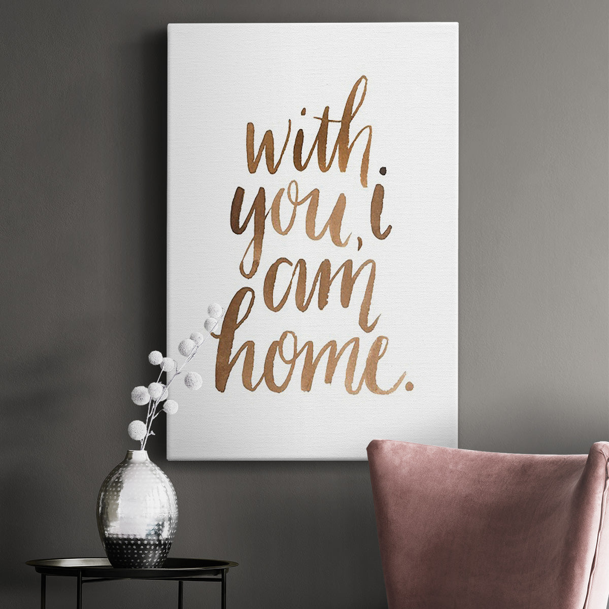 Loving You I Premium Gallery Wrapped Canvas - Ready to Hang