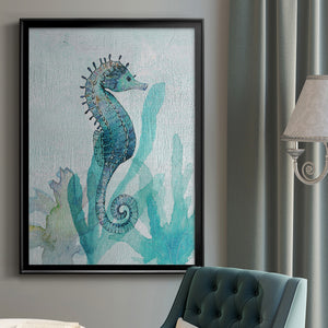 Seahorse I Premium Framed Print - Ready to Hang