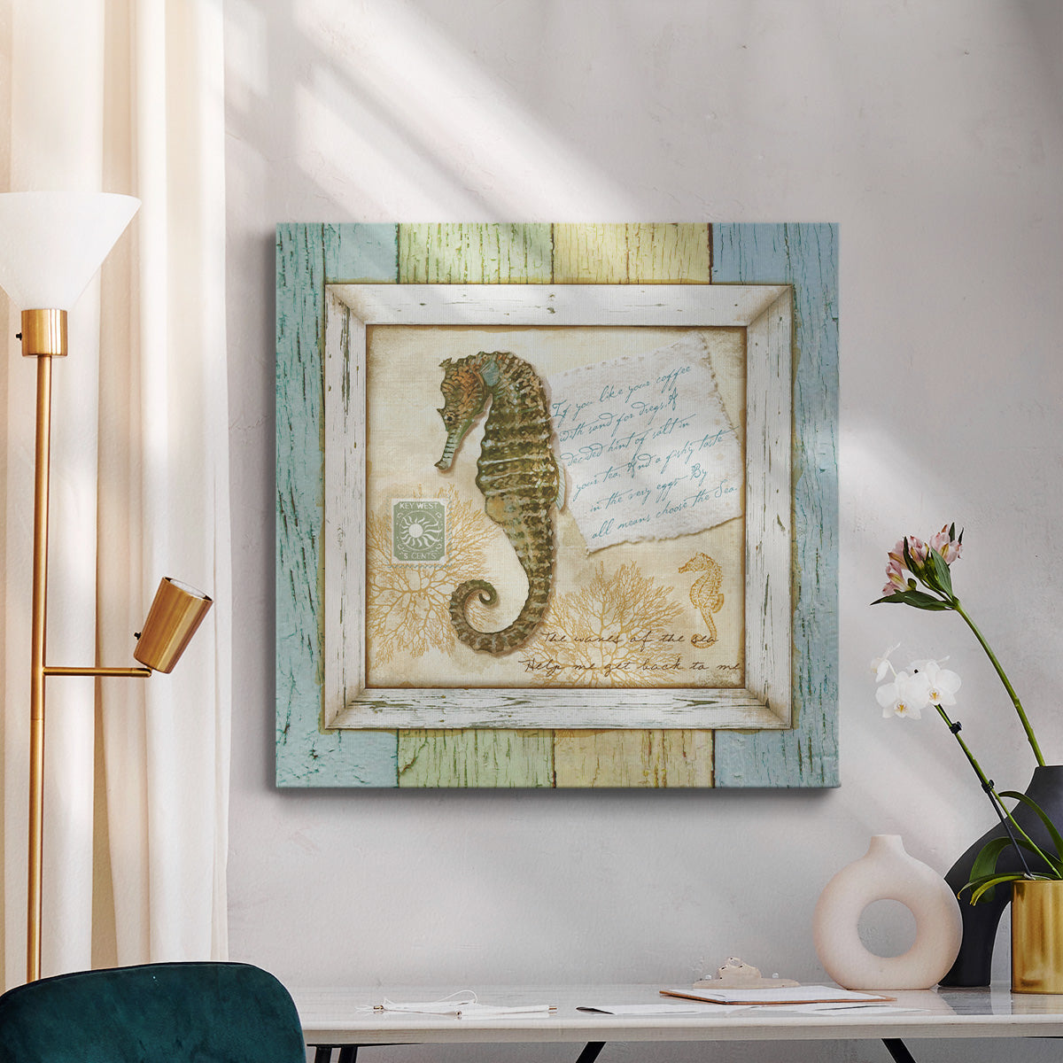 Sea Treasures X-Premium Gallery Wrapped Canvas - Ready to Hang