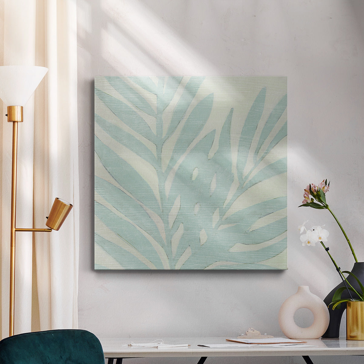 Spa Palms IX-Premium Gallery Wrapped Canvas - Ready to Hang