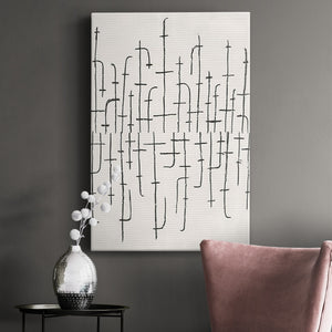 Vertical Arrangement II Premium Gallery Wrapped Canvas - Ready to Hang