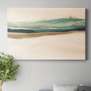 Layered Horizon II Premium Gallery Wrapped Canvas - Ready to Hang