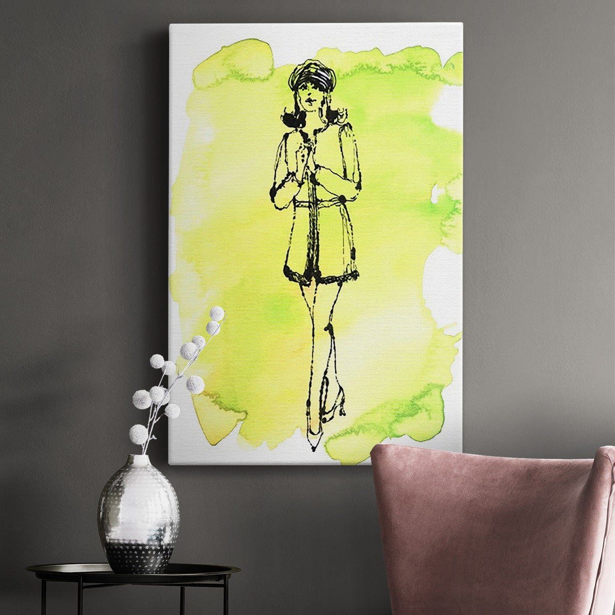 60's Fab I Premium Gallery Wrapped Canvas - Ready to Hang