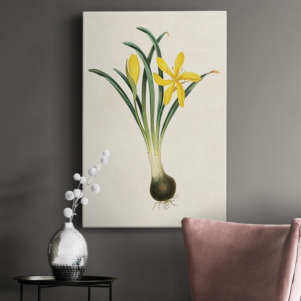 Flowers of the Seasons VI Premium Gallery Wrapped Canvas - Ready to Hang