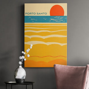 Summer Abroad I Premium Gallery Wrapped Canvas - Ready to Hang