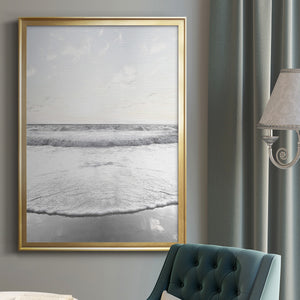 Serene Shore Premium Framed Print - Ready to Hang