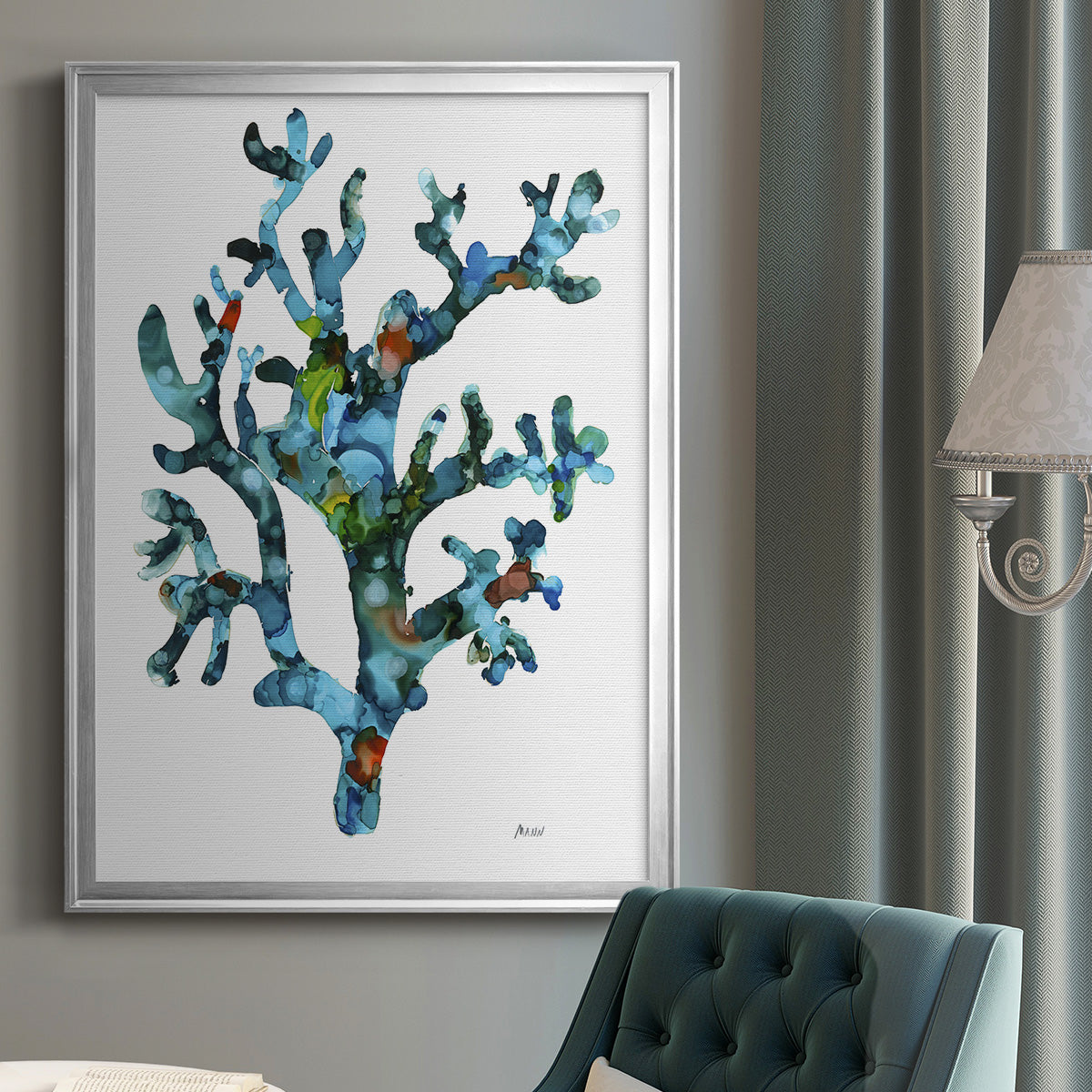 Sea Coral I Premium Framed Print - Ready to Hang