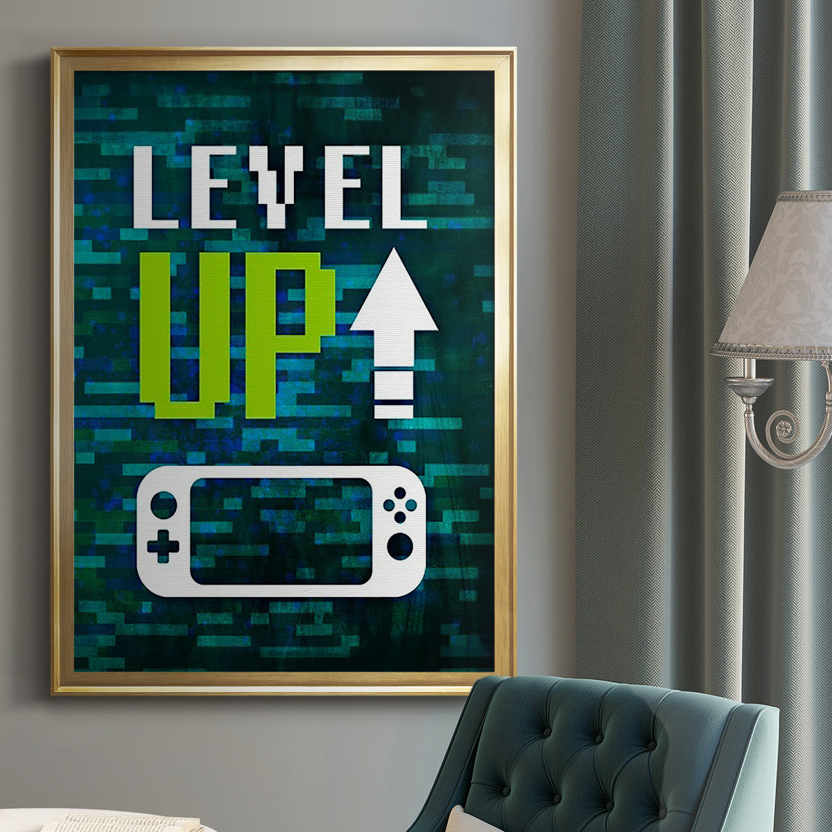It's Game On III Premium Framed Print - Ready to Hang