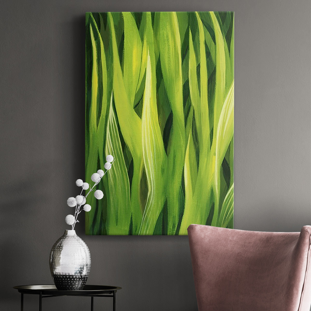 Blades of Grass I Premium Gallery Wrapped Canvas - Ready to Hang