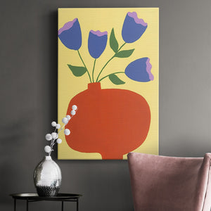Modern Blooms III Premium Gallery Wrapped Canvas - Ready to Hang