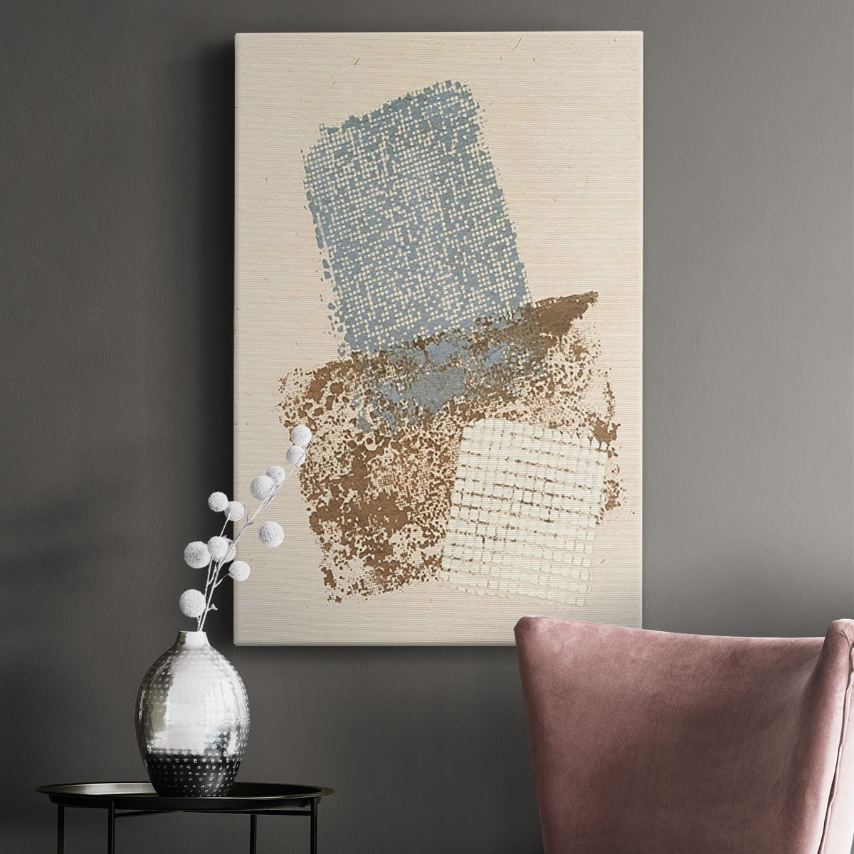 Embellished Scrim II Premium Gallery Wrapped Canvas - Ready to Hang