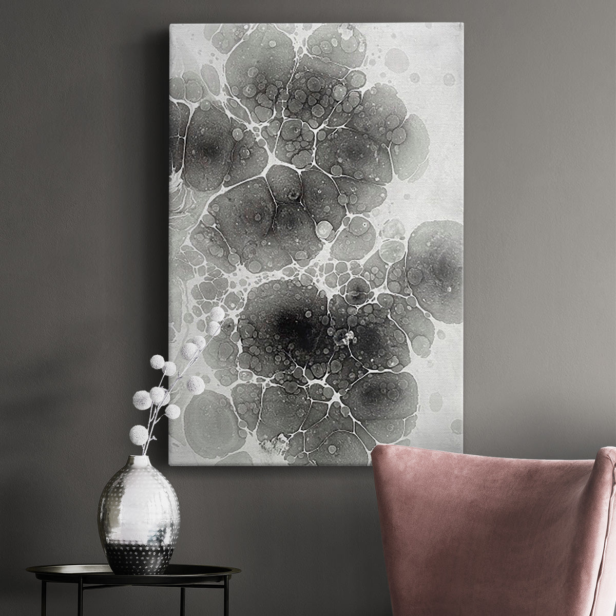 Marbling II Premium Gallery Wrapped Canvas - Ready to Hang