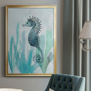 Seahorse II Premium Framed Print - Ready to Hang