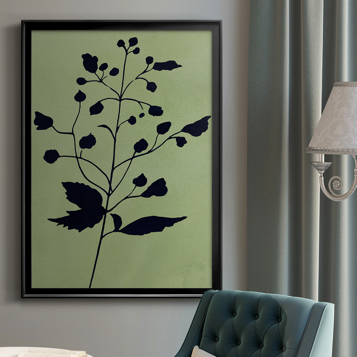 Earthly Botanical II Premium Framed Print - Ready to Hang
