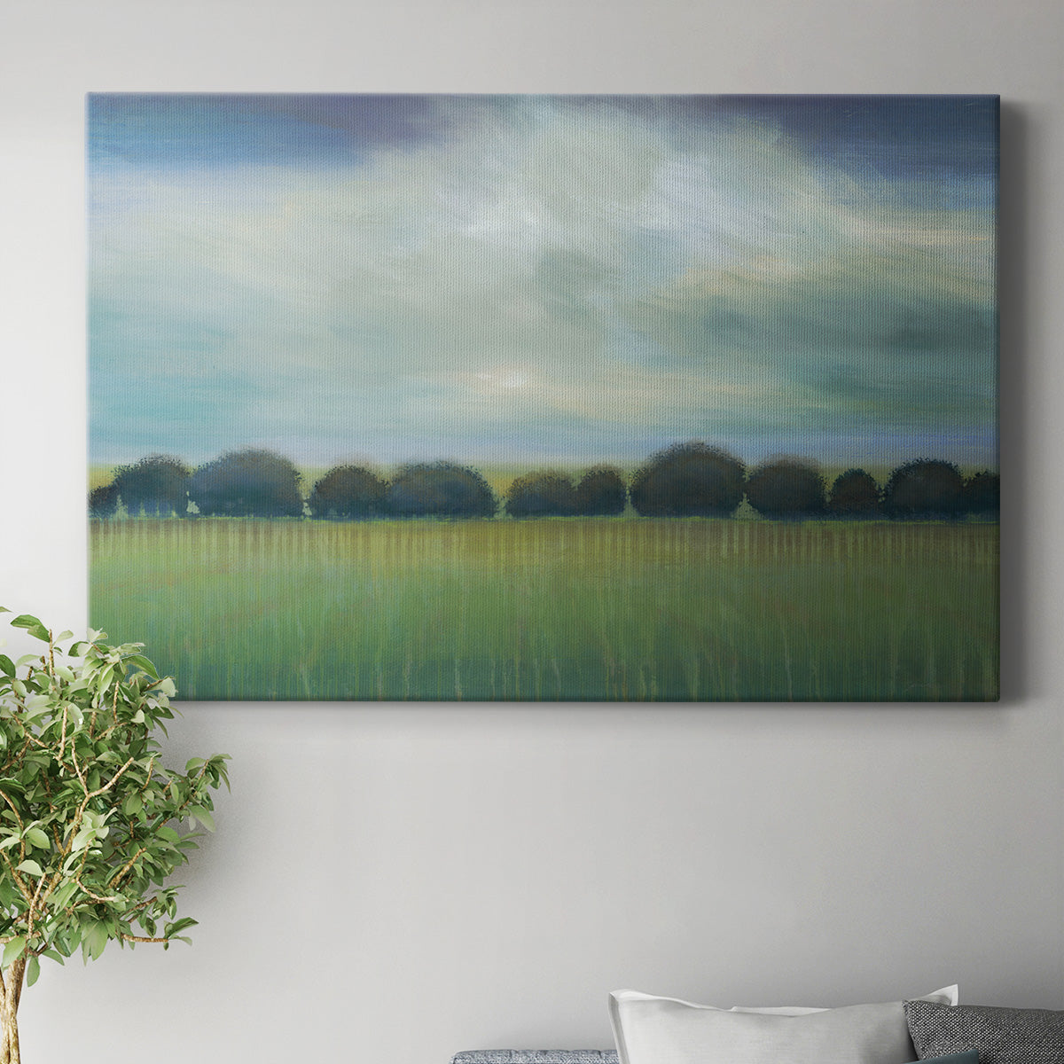 Greener Pastures Premium Gallery Wrapped Canvas - Ready to Hang