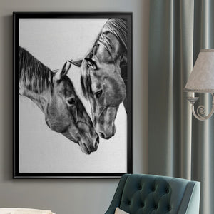 Equine Portrait VI Premium Framed Print - Ready to Hang